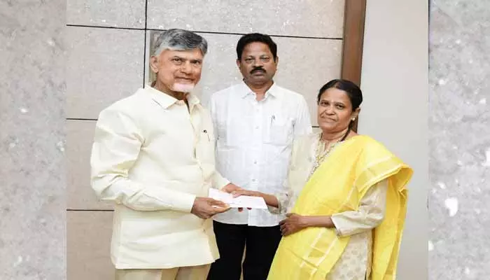 AP News:అమరావతి నిర్మాణానికి హైదరాబాద్ నివాసి భారీ విరాళం