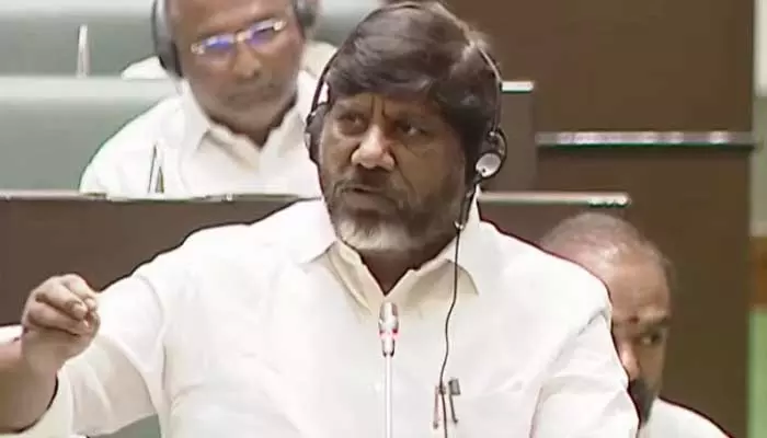 TG Assembly: హరీశ్ రావుకు నిజం చెప్పే అలవాటు లేదు.. అసెంబ్లీలో డిఫ్యూటీ సీఎం హాట్ కామెంట్స్