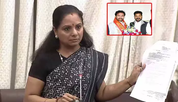 Kavitha: కిషన్ రెడ్డితో సీఎం రేవంత్ రెడ్డి భేటీపై కవిత సంచలన వ్యాఖ్యలు