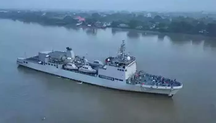 INS nirdeshak: ఐఎన్ఎస్ నిర్దేశక్ జల ప్రవేశం.. ప్రత్యేకతలివే?