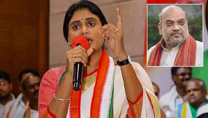 YS Sharmila: మనుస్మృతిని అమలు చేసేందుకు సంఘ్ పరివార్, బీజేపీ కుట్ర.. వైఎస్ షర్మిల సంచలన వ్యాఖ్యలు