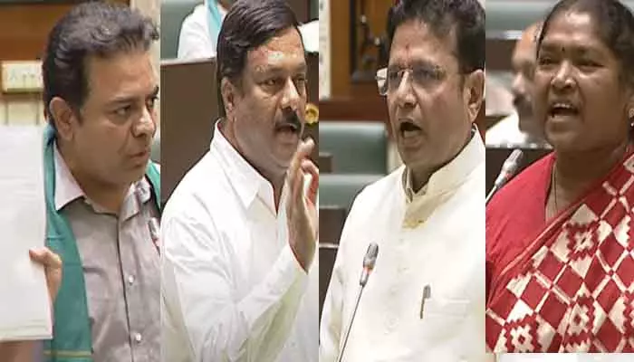 Assembly : టీజీఐసీకి భూముల బదిలీపై అసెంబ్లీలో రచ్చ!