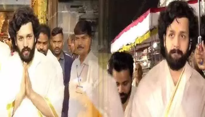 Tirumala: తిరుమల శ్రీవారి సేవలో హీరో అక్కినేని అఖిల్