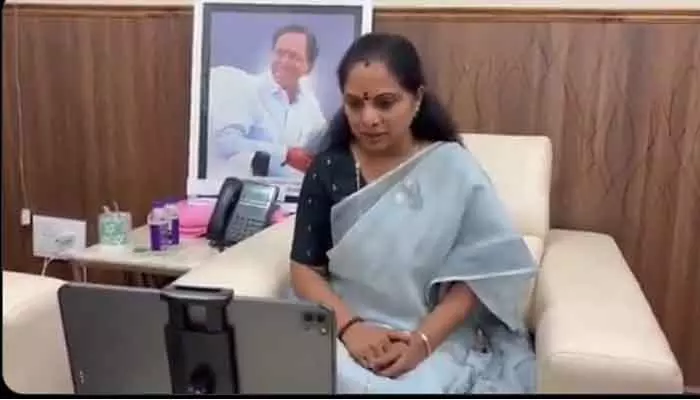 MLC Kavitha : తెలంగాణ అస్తిత్వంపై కాంగ్రెస్ ప్రభుత్వం దెబ్బ : కవిత