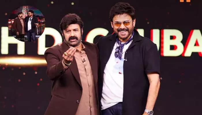 Balakrishna – Venkatesh : వెంకీమామతో బాలయ్య ‘అన్‌స్టాపబుల్’ షో గ్లింప్స్ రిలీజ్.. ఫుల్ ఏపిసోడ్ వచ్చేది అప్పుడే..