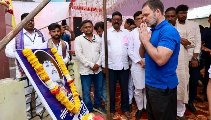 Rahul Gandhi : నూటికి నూరుపాళ్లు సూర్యవంశీది కస్టోడియల్ హత్యే : రాహుల్‌గాంధీ