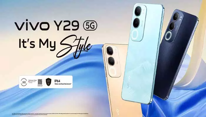 Vivo Y29 5G: దేశీయ మార్కెట్లో వివో నుంచి సరికొత్త 5జీ స్మార్ట్ ఫోన్ విడుదల.. ఫీచర్ డీటెయిల్స్ ఇవే..!