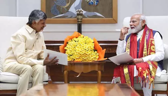 CM Chandrababu: ప్రధాని మోడీతో ముగిసిన చంద్రబాబు భేటీ.. ఆ అంశాలపైనే కీలక చర్చ