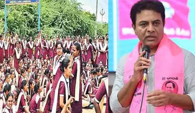 KTR : కాంగ్రెస్ పాలకుల పాపం..విద్యార్థుల ఆకలి కేకలు : కేటీఆర్