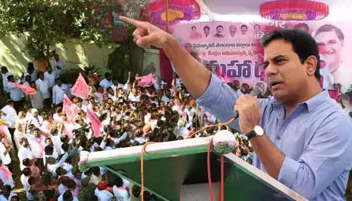 KTR : గులాబీ సైనికుల పోరాట స్ఫూర్తికి నా సలాం : కేటీఆర్