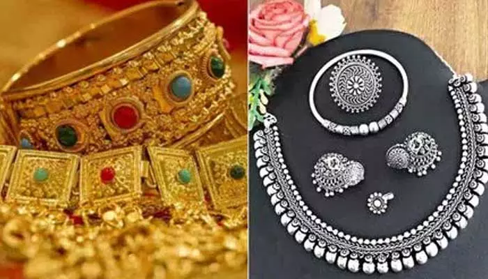 Today Gold, Silver Rates: మహిళలకు గుడ్ న్యూస్.. నేడు భారీగా తగ్గిన బంగారం, వెండి ధరలు