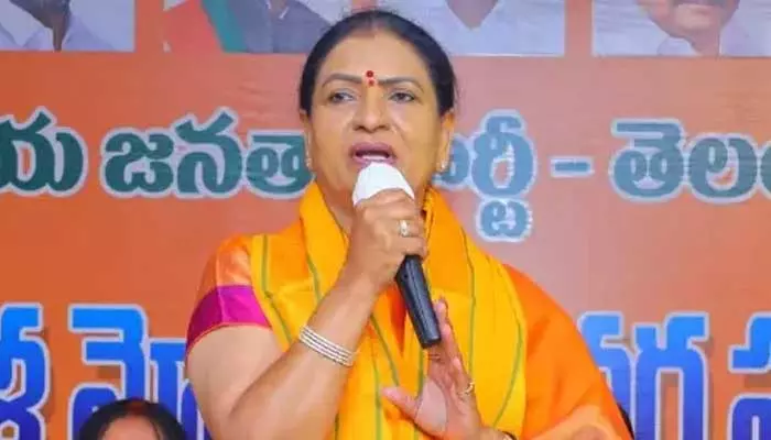 DK Aruna: జైపాల్ రెడ్డికి పాలమూరు ప్రాజెక్టు కు ఏం సంబంధం?.. జిల్లా కోసం మానాన్న చనిపోయారు: డీకే అరుణ