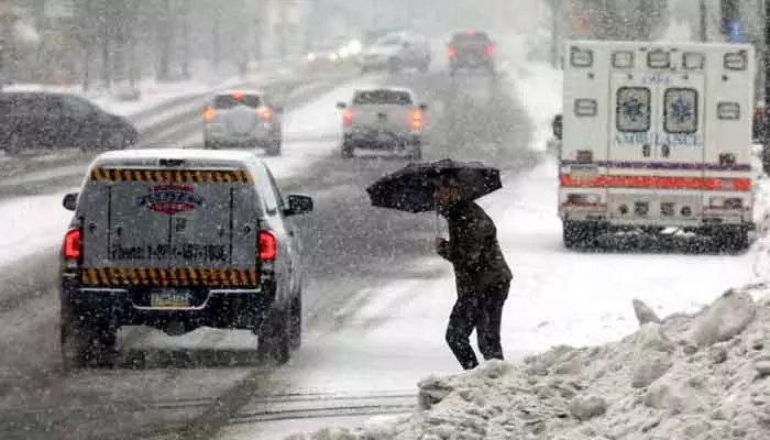 Winter Storm : అమెరికాకు ముంచుకొస్తున్న భారీ ముప్పు