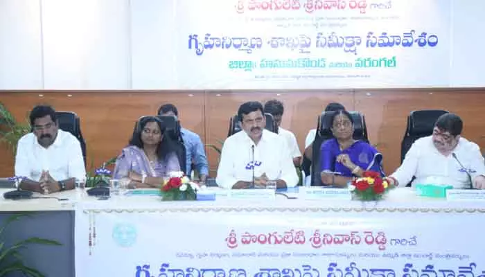 అర్హులైన పేద‌లంద‌రికీ ల‌బ్ధి చేకూరుస్తాం : మంత్రి పొంగులేటి